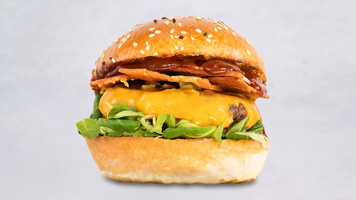 Vegan BBQ Bacon Burger
