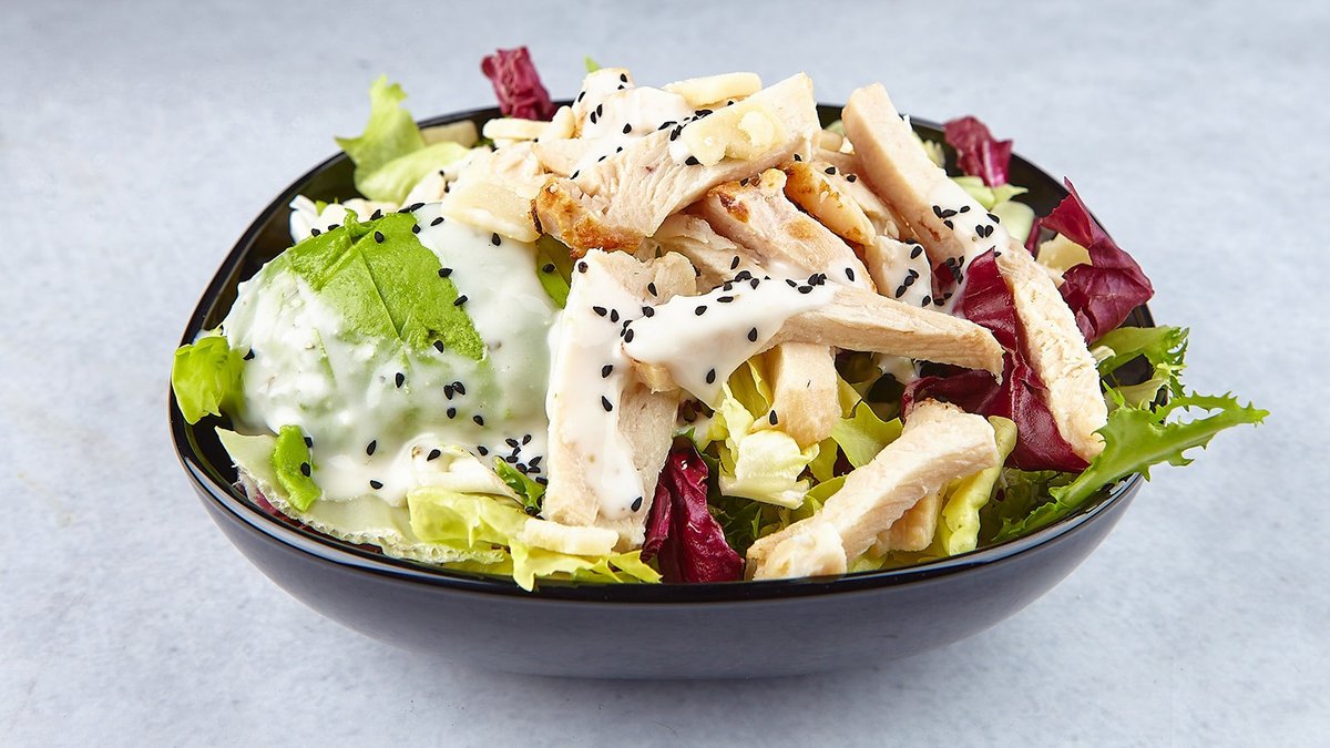 Caesar Chicken Salat