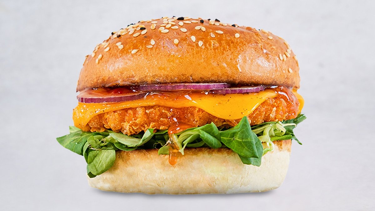 Vegan Crispy-Chicken Burger