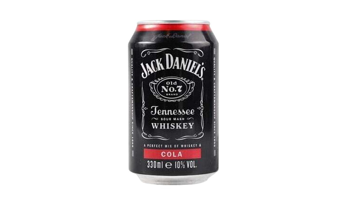 Jack Daniel's Whiskey Cola 0,33 l