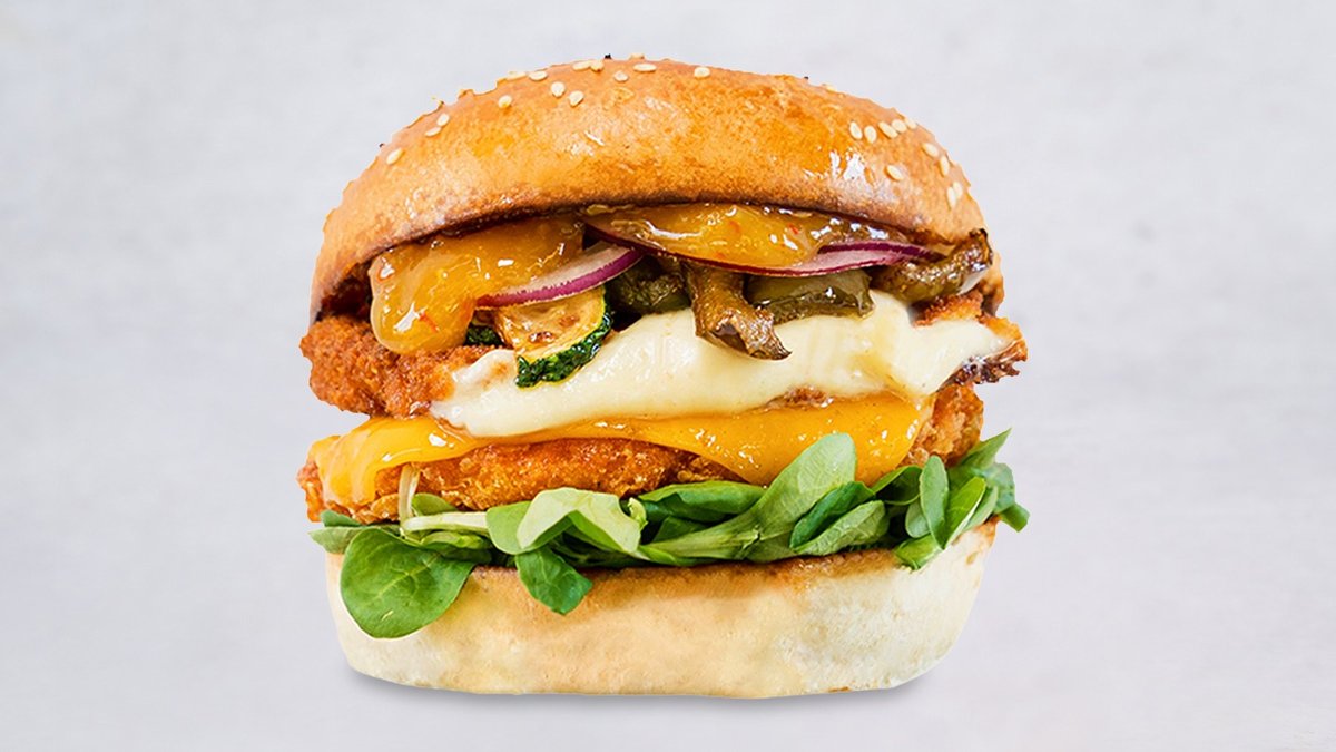 Vegan Fresh Crispy-Chicken Burger