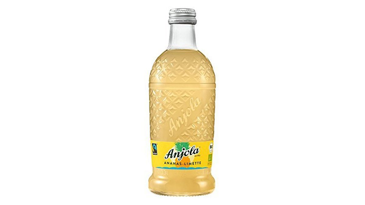 Anjola Organic Lemonade Pineapple Lime 0,33l