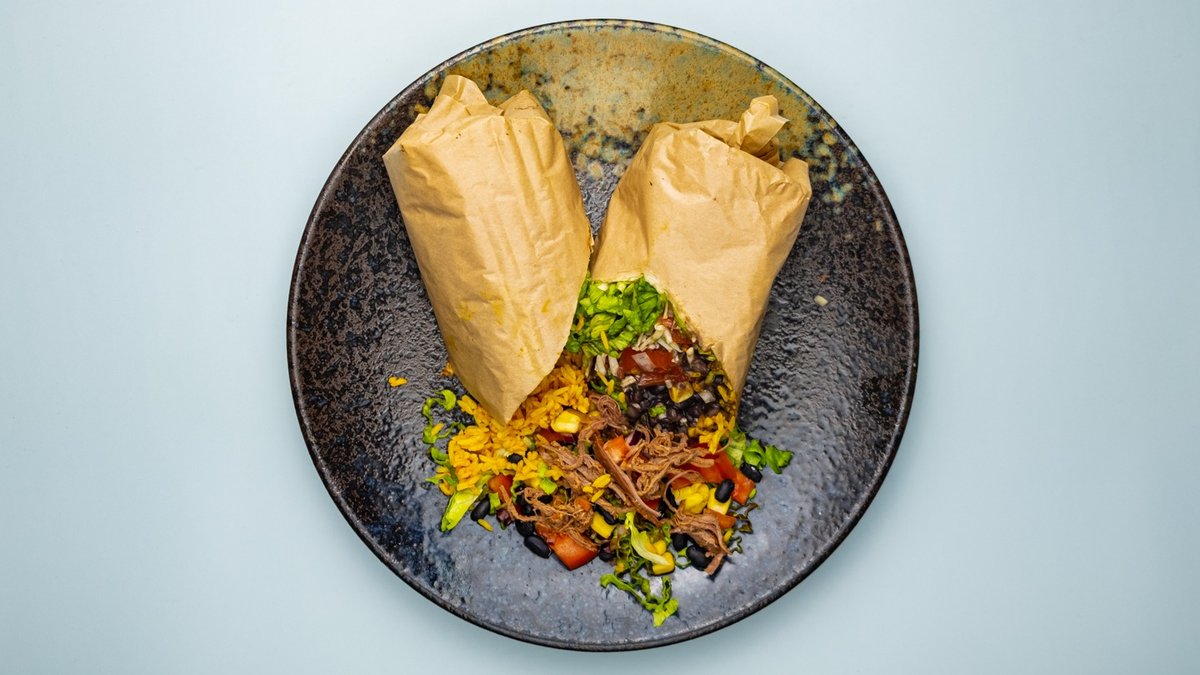 Beef Ranchera Burrito